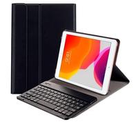 Cool funda polipiel negra para apple ipad 2019 10.2" + teclado bluetooth