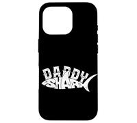 Cool Funny Daddy, Strong muscles Shark, Best Dad Ever Fun Custodia per iPhone 16 Pro
