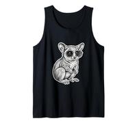 Cool Galago Occhiali Disegno Bush Baby Canotta