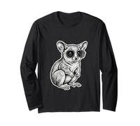 Cool Galago Occhiali Disegno Bush Baby Maglia a Manica