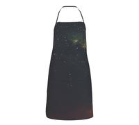 Cool Galaxy Milky Way Glitter Stars Grembiule Da Cucina Unisex Grembiule Cucina Uomo Donna Regolabile Cuoco Grembiuli Per Papa Donna Lavoro 52X72Cm