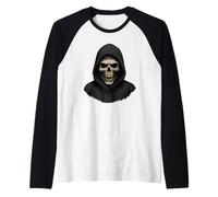 Cool Gaming Black Army Soldier Illustration Graphic Designs Maglia con Maniche Raglan