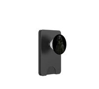 Cool Gaming Black Army Soldier Illustration Graphic Designs PopSockets PopWallet per MagSafe