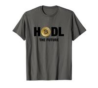 Cool Golden Bitcoin Criptovaluta, Bitcoin Hodl il futuro Maglietta