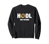 Cool Golden Bitcoin Cryptocurrency, Bitcoin Hodl the future Felpa