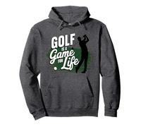 Cool Golf Is A Game For Life Fun Golfer Links Player Novità Felpa con Cappuccio