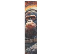 Cool Gorilla Art Fogli di Grip Tape per Skateboard e Longboard Anti-Bolle e Antiscivolo per Ragazzi