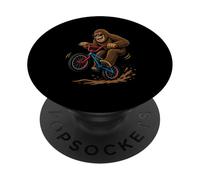 Cool Gorilla Equitazione Bicicletta Biker Funny Forest Animals PopSockets PopGrip Adesivo