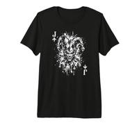 Cool Grunge Poker Card Wild Joker Maglietta Premium