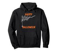 Cool Happy Spooky Halloween Ragnatela Felpa con Cappuccio