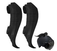 Cool Helmet Accessories - Set di 2 Decorativi per Sci, Snowboard, Scooter, Ciclismo su Strada e Mountain Bike, Facile da attaccare e di qualità, per Avventure all'Aria Aperta