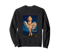 Cool Hollywood Star Girl Illustration Graphic Designs Felpa