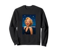 Cool Hollywood Star Girl Illustration Graphic Designs Felpa