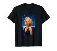 Cool Hollywood Star Girl Illustration Graphic Designs Maglietta