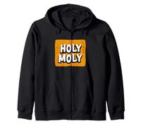 Cool Holy Moly Emblema per Adulti e Bambini Felpa con Cappuccio