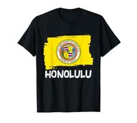 Cool Honolulu Bandiera Maglietta