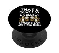 Cool Horology Words Horologist orologiaio esperto orologio Maker PopSockets PopGrip Adesivo