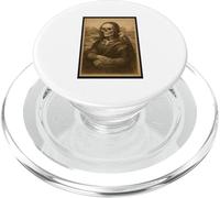 Cool Horror Scary Mona Art come scheletro con grafica Aquila calva PopSockets PopGrip per MagSafe