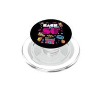 Cool I Love 80's, colorato design grafico retrò che ritorna agli anni '80 PopSockets PopGrip per MagSafe