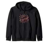 Cool Idiom Statement per Spill the Beans Lovers Felpa con Cappuccio