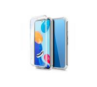 COOL in Silicone 360º Capa/Bolsa per Xiaomi Redmi Note 11/Note 11S, Transparente