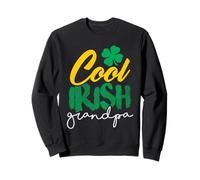 Cool Irish Grandpa - Lucky Shamrock Giorno di San Patrizio Felpa