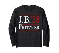 Cool J.B.'28 Pritzker, Pritzker per Il Presidente 2028 Maglia a Manica