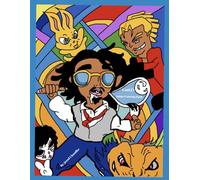 Cool J’s Anime Coloring Book