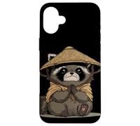 Cool Japan Tanuki Costume per Ragazzi e Ragazze Custodia per iPhone 16 Plus