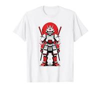 Cool Japan Tokyo Samurai Ninja Robot Techno Samurai Grafica Maglietta