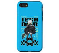 Cool Japanese Anime Vibes: Urban Manga Art Stile e Moda Custodia per iPhone SE (2020) / 7 / 8