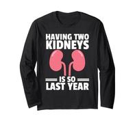 Cool Kidney Donor Art Uomini Donne Trapianto di Rene Sopravvissuto Maglia a Manica