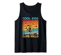 Cool Kids Climb Walls ExtremeSport Rock Climbing Boulder Canotta