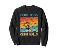 Cool Kids Climb Walls ExtremeSport Rock Climbing Boulder Felpa