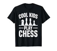Cool Kids Play Chess Scacchi Divertenti per Bambini Maglietta