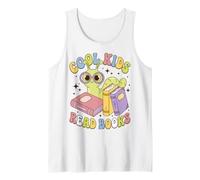 Cool Kids Read Books Bookworm Reading for Kids Canotta