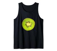 Cool Kiwi Slice Outfit Illustration Novelty Graphic Designs Canotta