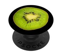 Cool Kiwi Slice Outfit Illustration Novelty Graphic Designs PopSockets PopGrip Adesivo