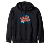 Cool Lesson Learned Statement Costume per ragazzi e ragazze Felpa con Cappuccio