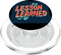 Cool Lesson Learned Statement Costume per ragazzi e ragazze PopSockets PopGrip per MagSafe
