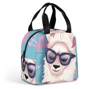 Cool Liama - Borsa termica per il pranzo, unisex, a prova di perdite, antimacchia, riutilizzabile, per lavoro, viaggi, attività all'aperto