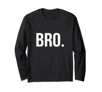 Cool Lil Bro, Little Bro, Best Brother Ever Novelty Graphic Maglia a Manica