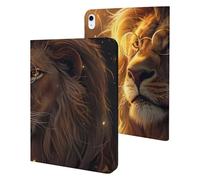Cool Lion Paninting Custodia compatibile per iPad Air5/air4 (11") /iPad Pro 2018 (11 pollici) Custodia protettiva con funzione sleep/wake