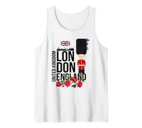 Cool London UK Guard Illustration Cartoon Graphic Designs Canotta