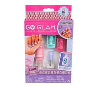 Cool Maker , GO GLAM, Ricarica per stampo per unghie con motivi di unicorni e sirene, kit per 80 unghie, giocattoli creativi pe