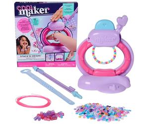 Cool Maker, Macchina dei Braccialetti Heishi dell'Amicizia, con Pratica Penna Impila-Perline e oltre 1200 Perline, per la Realizzazione di 15 Braccialetti, Giocattoli Artistici per Bambine, 7+ Anni
