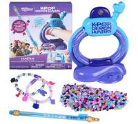 Cool Maker, Macchina per Braccialetti heishi KPOP Demon Hunters HUNTR/X, Produce 15 Braccialetti dell'amicizia con 1200 Perline, Kit per la creazione di Gioielli per Bambini dai 7 Anni in su