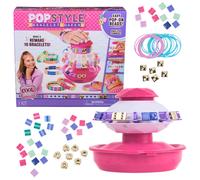 Cool Maker PopStyle Bracciale Maker 170 Perline per Braccialetti Crea e Ricrea 10 Braccialetti Kit per la Creazione di Braccialetti Arti e Mestie