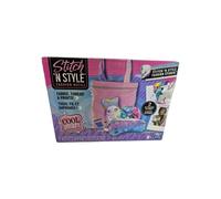 Cool Maker Stitch 'N Style Fashion Studio | Kit di Ricarica per Macchina da Cucire per Bambini e Bambine | 2 cartucce con Filo Pre-Inserito, Tessuto e Stampe ad Acqua | Giochi creativi da 8 Anni
