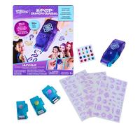 Cool maker, tatuaggi laminati scintillanti kpop demon hunters huntr/x con rullo e 3 lamine, abbina e crea oltre 70 tatuaggi temporanei , 7+